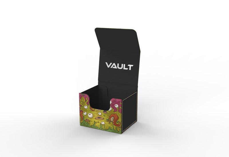 Realm Guard Vault's - TCG/MTG 100+ Card Art Deck Boxes (Melting Skulls) - Image 4