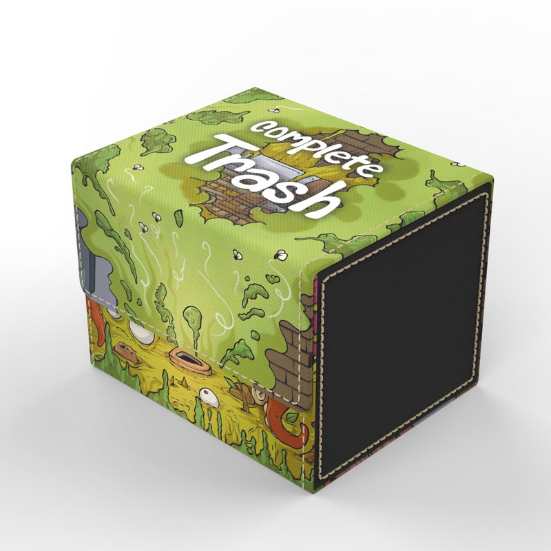 Realm Guard Vault's - TCG/MTG 100+ Card Art Deck Boxes (Melting Skulls) - Image 2