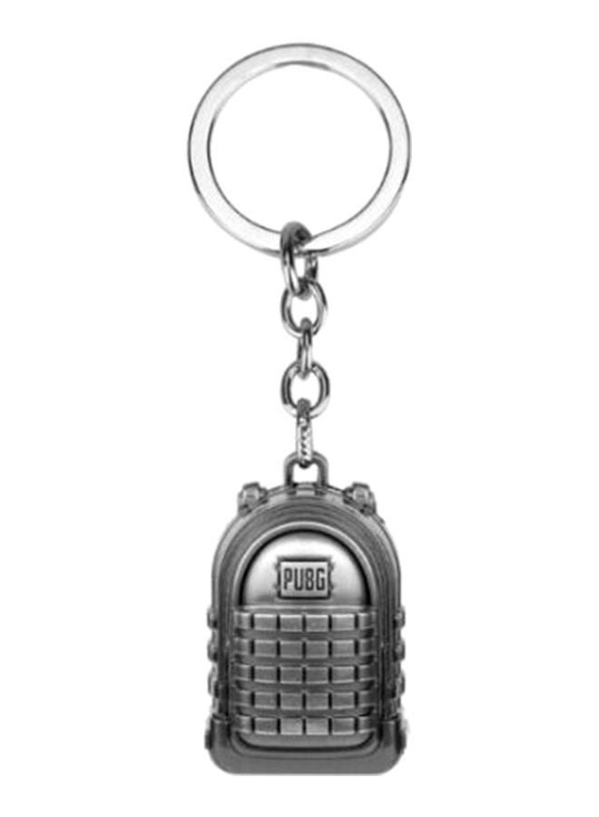NIBEMINENT PUBG Game Battleground Backpack Shape Car Keychain - Image 1