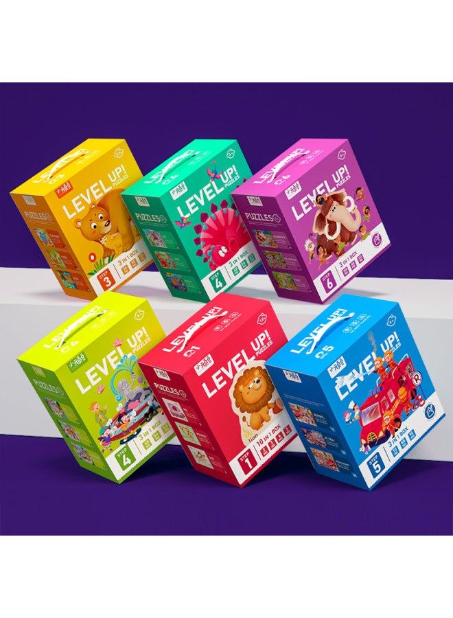 التعليم في مرحلة الطفولة المبكرة، التعليم المتقدم، لغز كبير للأطفال الأولاد والبنات، ذكاء المستفيد، الحيوان من عمر 1-3 سنوات، لعبة الديناصورات - اللون: المستوى 2، إدراك الفصول الأربعة - Image 2