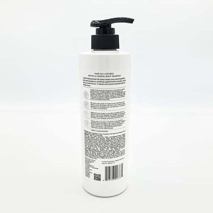 LoverHair Professional Hair Fall Control Shampoo 20.3 fl oz (600ml) - Image 2