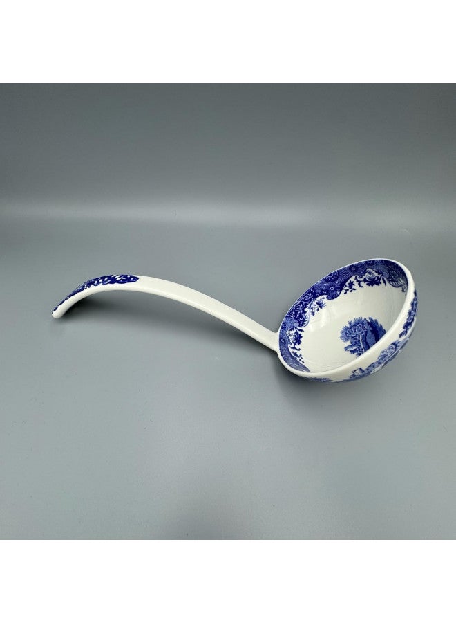 Spode Blue Italian Soup Tureen and Ladle Set | Covered Serving Dish for Soup | Made of Fine Porcelain | 3 Quart Capacity | Dishwasher and Microwave Safe | Blue/White - Image 5
