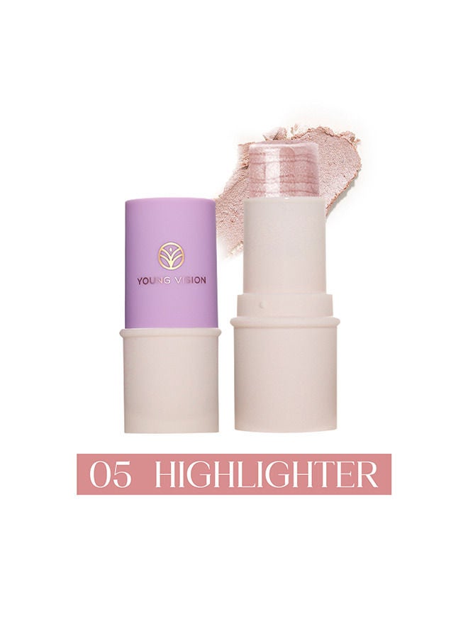 يونج فيجن عصا تمييز عالية ، رطوبة ومكياج ماكياج خفيفة الوزن ، يمكن مزيجًا وسلسًا للنساء - Image 2