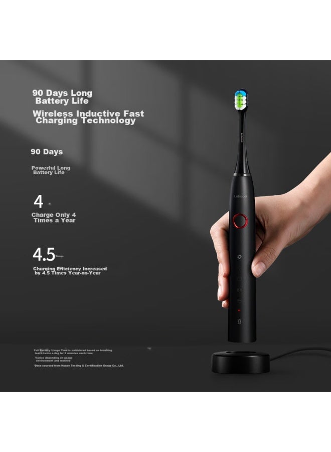 Huawei Smart Selection Libode Electric Toothbrush, Smart Sonic Toothbrush For Adults And Couples, Harmonyos Smart Selection Star Diamond Cool Black Deep Cleaning, Gift For Boyfriend Or Girlfriend, Qixi Valentine's Day Present - Image 5