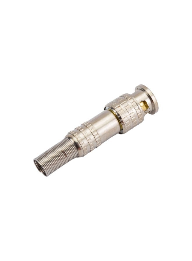 Metal male BNC connector for connecting CCTV camera cables – 1 piece - Image 2