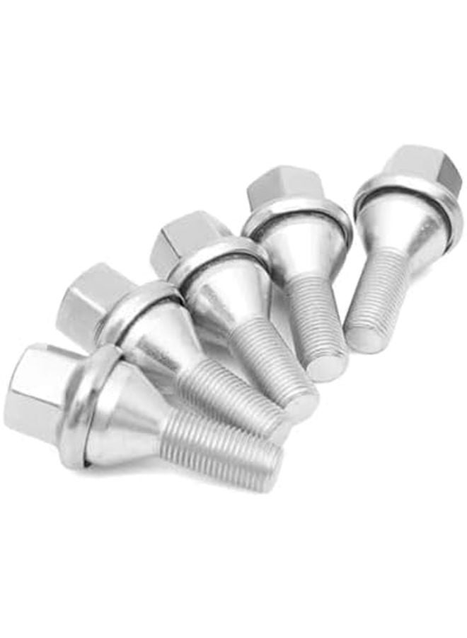 صواميل عجلات السبائك M12x1.25 17mm لجيب شيروكي رينيجاد كرايسلر 200 - Image 3