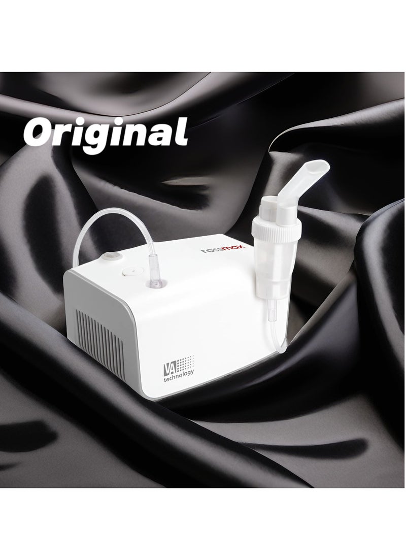 Rossmax Rossmax Nebulizer NP500 – Heavy Duty Piston Compressor Inhaler for Asthma & Respiratory Conditions – High Performance Medical Device for Home & Hospital Use  - Image 1