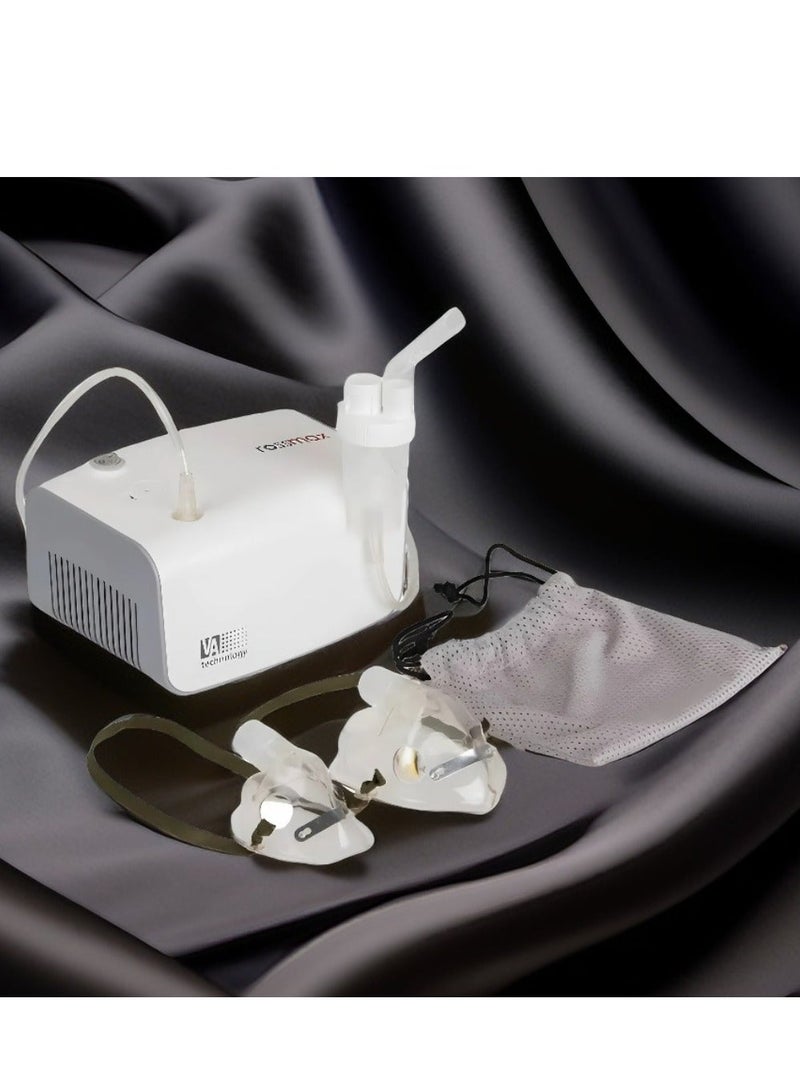 Rossmax Nebulizer NP500 – Heavy Duty Piston Compressor Inhaler for Asthma & Respiratory Conditions – High Performance Medical Device for Home & Hospital Use - Image 4