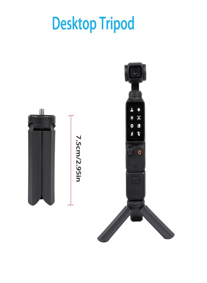 PellKing 155cm/61 Selfie Stick for Osmo Pocket 3 + Protective Cage Extension Adapter Frame, 14.5-61inches extendable Monopod for Osmo Pocket 3 Camera - Image 4