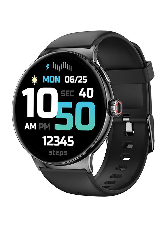 ITEL 250 mAh Smart Watch N9 1.43" AMOLED AOD Display IP68 Waterproof 100+ Sports Mode Health Monitor Bluetoooth Calling Quick Reply Dark Chrome - Image 3