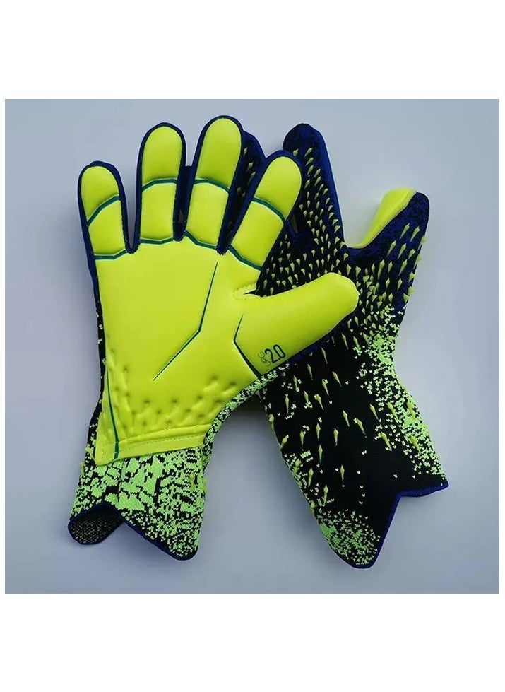 Arabest Kids Football Gloves Goalkeeper Gloves Kids Goalie Gloves Offers Excellent Protection With Abrasion-resistant Non Slip and Wrist Protection Benefits - Image 2