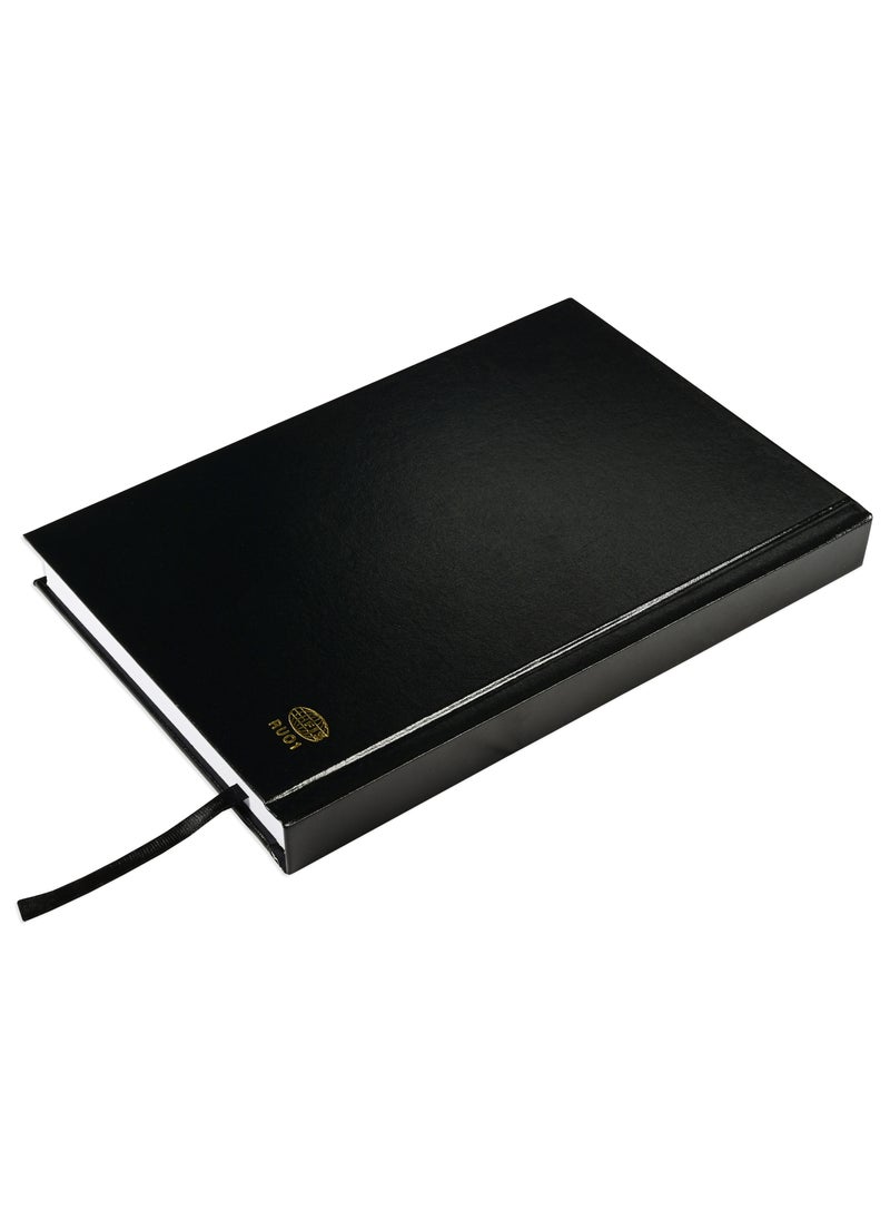 FIS Fis  2025  Russian Diary (Russian/English), A5 Vinyl, 1 Side Padded, Black -FSDIRU0125BK  - Image 3