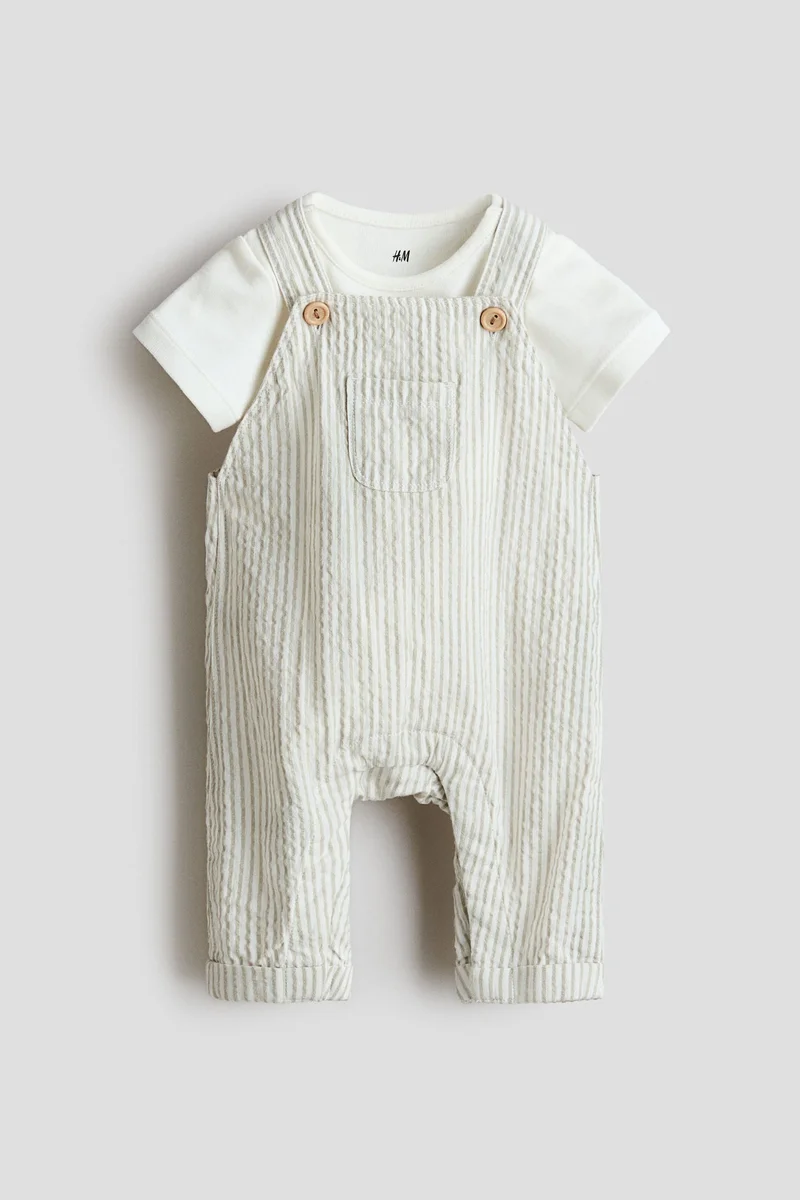 H&M  2-piece cotton set for Men | Best Price UAE