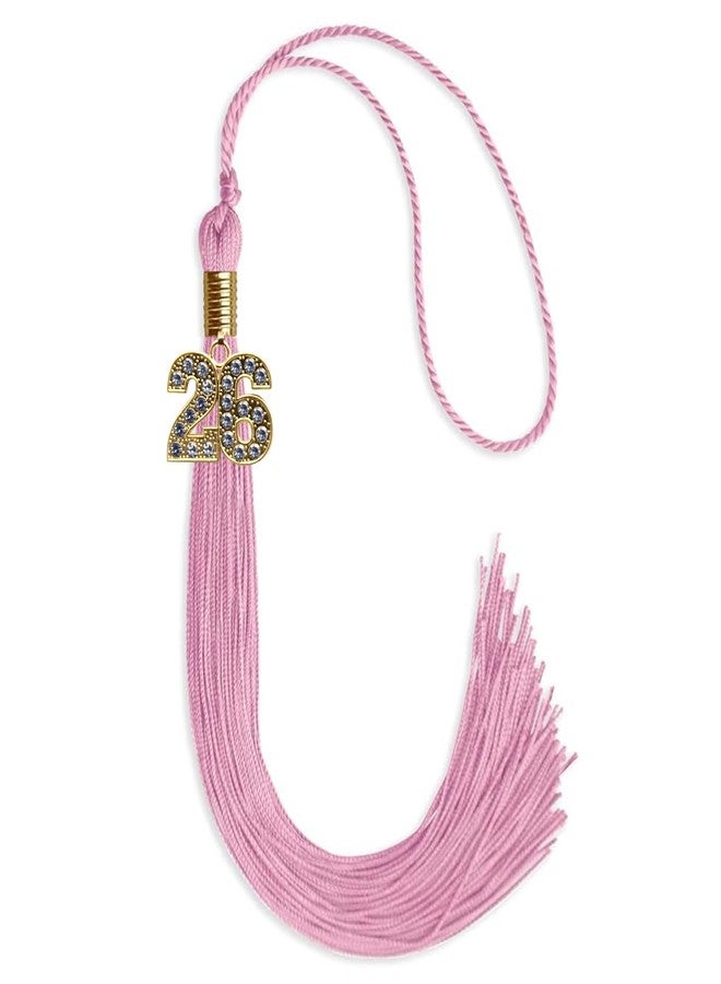 Endea Graduation Single Color Tassel with Gold Bling Charm (Pink, 2026) - Image 1