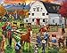 White Mountain 1000 Piece Jigsaw Puzzle Retro Fall Country Horse Puzzles Large Pieces Gift for Adults and Family 24x30 Dude Ranch - Image 2