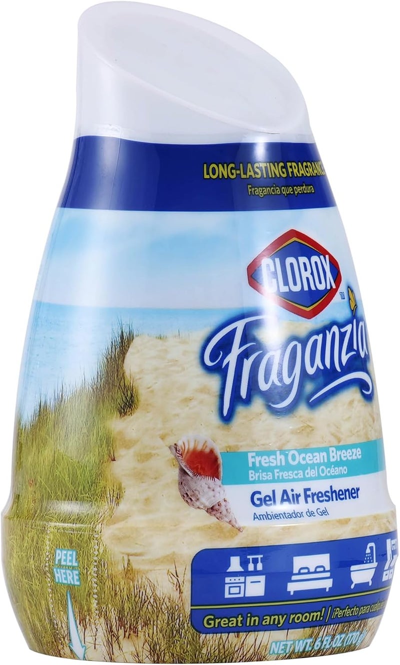 Clorox Fraganzia Gel Air Freshener Cone - Fresh Ocean Breeze, 6oz - Image 2