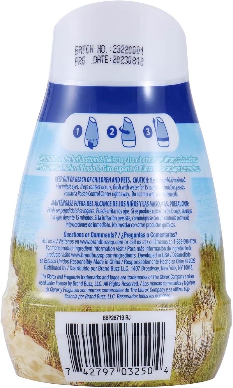 Clorox Fraganzia Gel Air Freshener Cone - Fresh Ocean Breeze, 6oz - Image 3