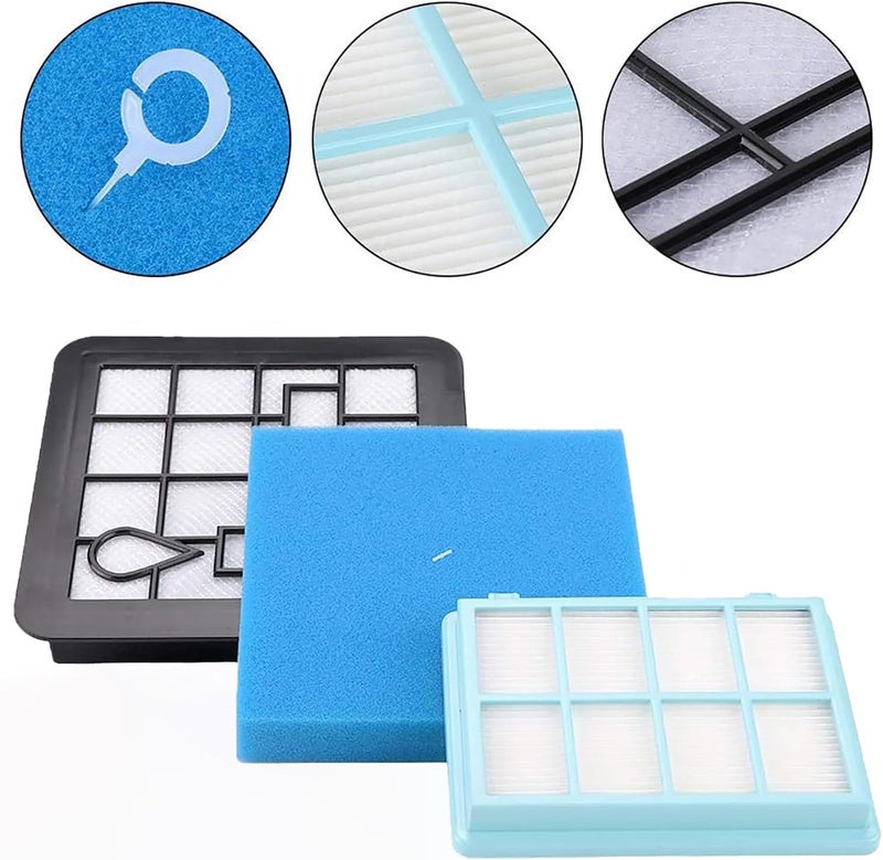 ToolHouse 3 Pack Replacement Filters, Compatible with Philips Air Purifier, Washable Vacuum Cleaner Filter Cartridges Replacement Parts, Replacement Vacuum Filter, for FC9331, FC9332, Vacuum Cleaner - Image 4