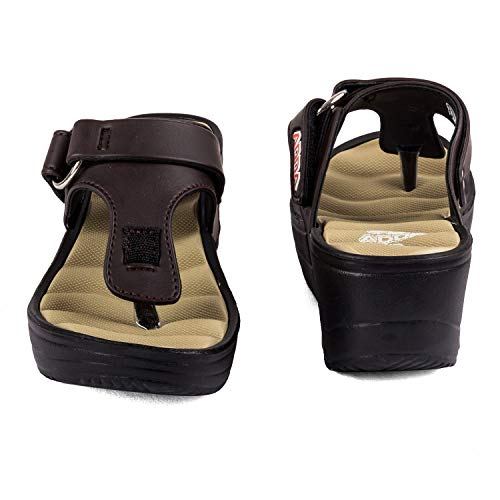 Adda CORAL-7 || Durable & Comfortable || 2D Sole || Lightweight || Fashionable || Super Soft || Outdoor Slipper || Wedges for Women - Image 5