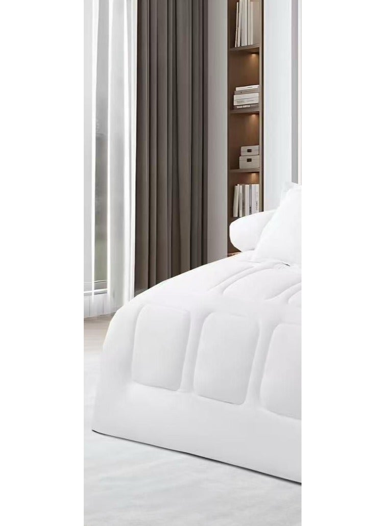 مينجلي طقم لحاف مزدوج مكون من 6 قطع ليضيف لك الجمال والاناقه لغرفتك مايكروفايبر لحاف مقاس 250x230 سم - Image 2