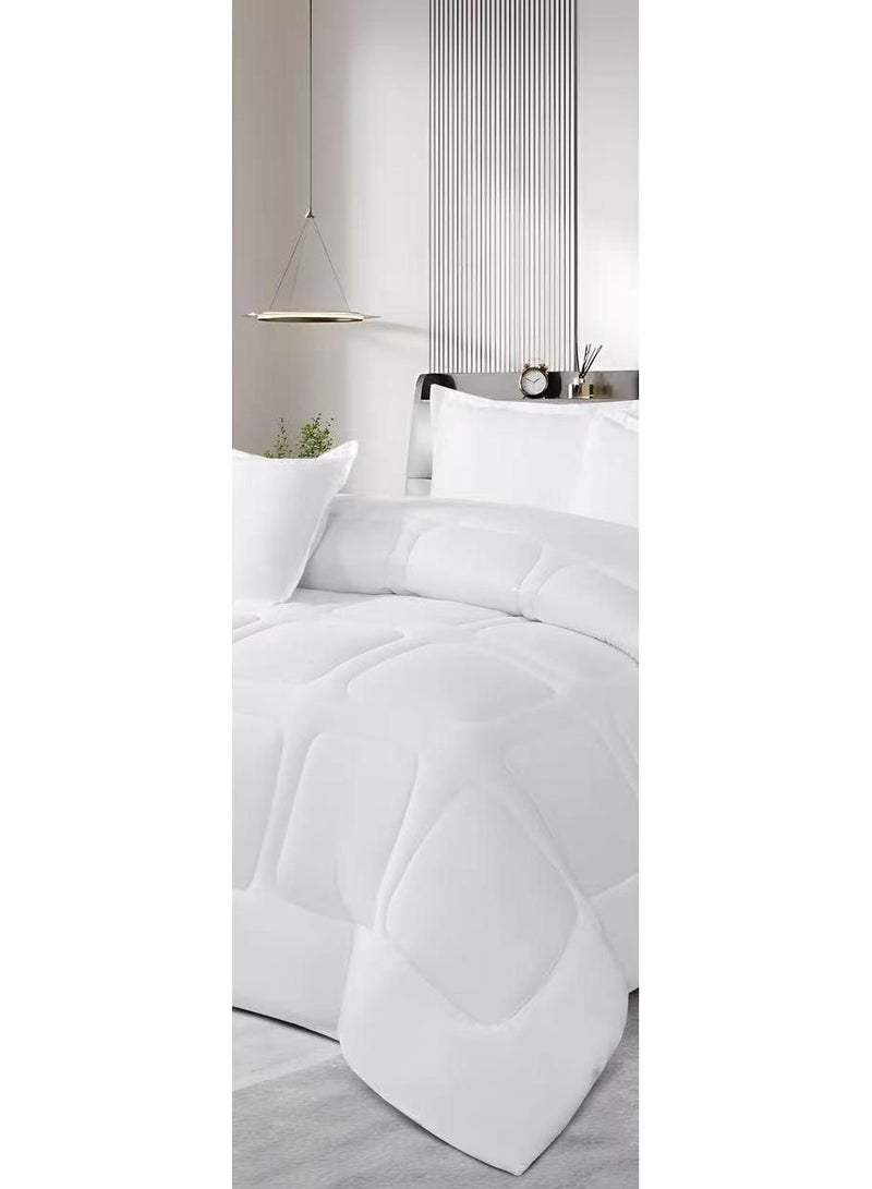 مينجلي طقم لحاف مزدوج مكون من 6 قطع ليضيف لك الجمال والاناقه لغرفتك مايكروفايبر لحاف مقاس 250x230 سم - Image 3