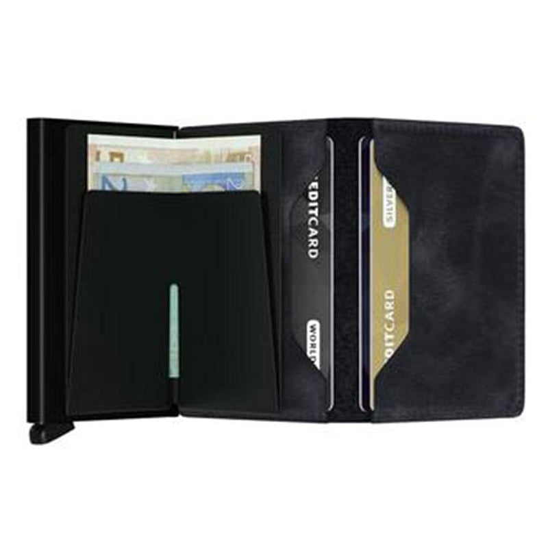 Secrid Unisex Slimwallet Travel Accessory Card Holder Envelope, black, S - Image 2
