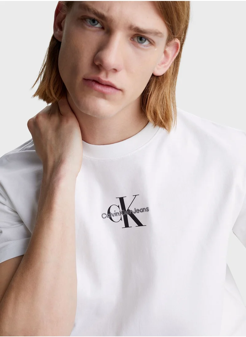 Calvin Klein Jeans Logo Crew Neck T-Shirt