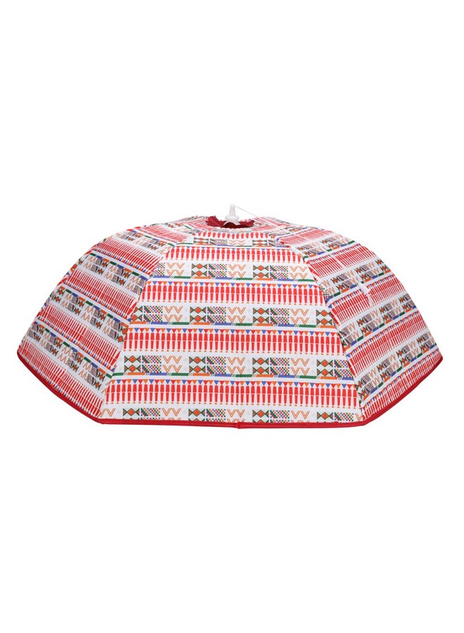 AL SANIDI Al-Qatt Al-Asiri Foldable Mesh Lid for Food, Food Lid, Multicolored , Size 68 Cm - Image 1