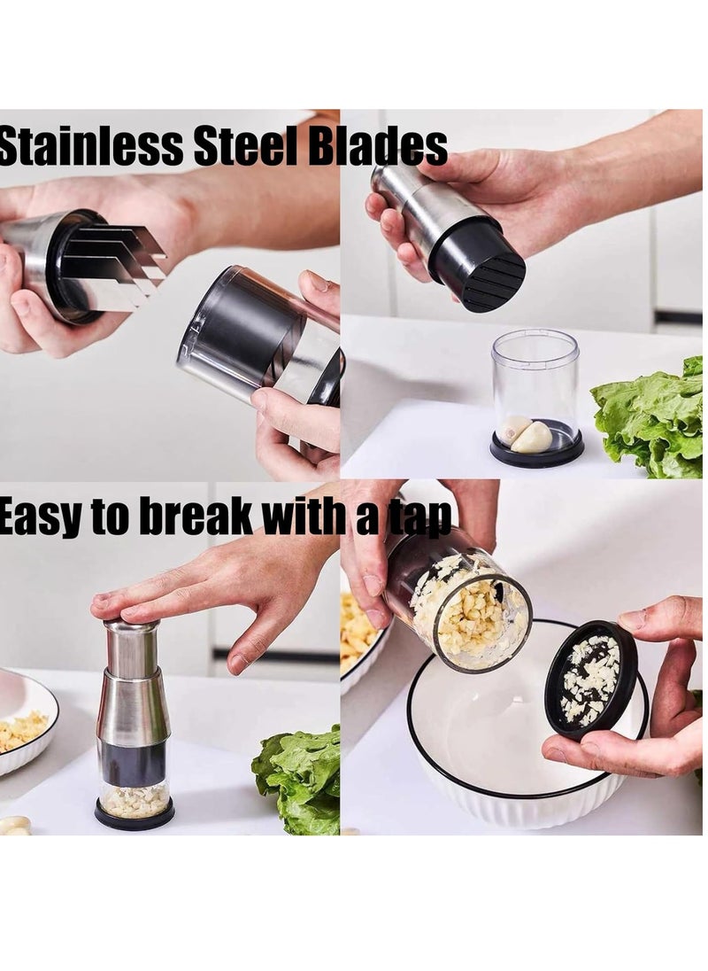 Generic - Manual vegetable chopper for crushing garlic and vegetables - Image 1