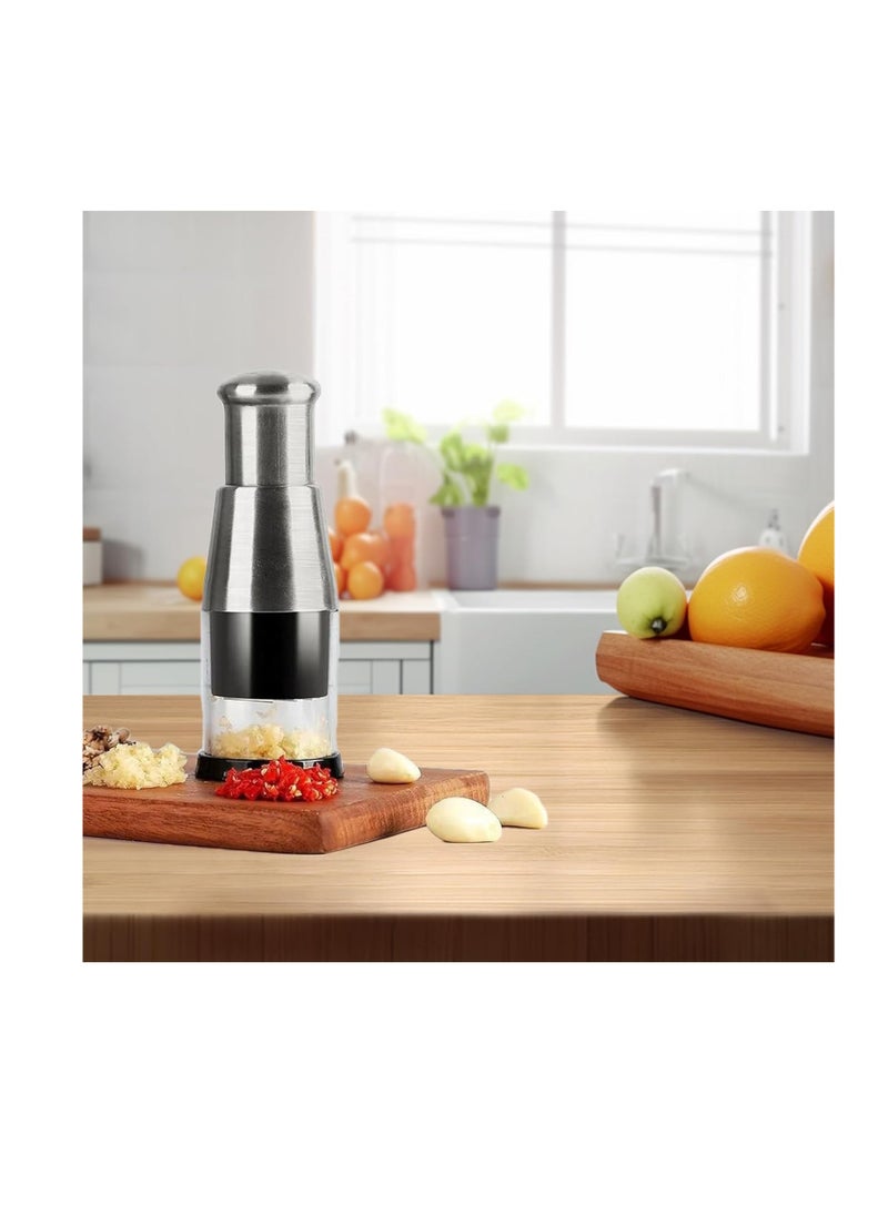 Generic - Manual vegetable chopper for crushing garlic and vegetables - Image 1