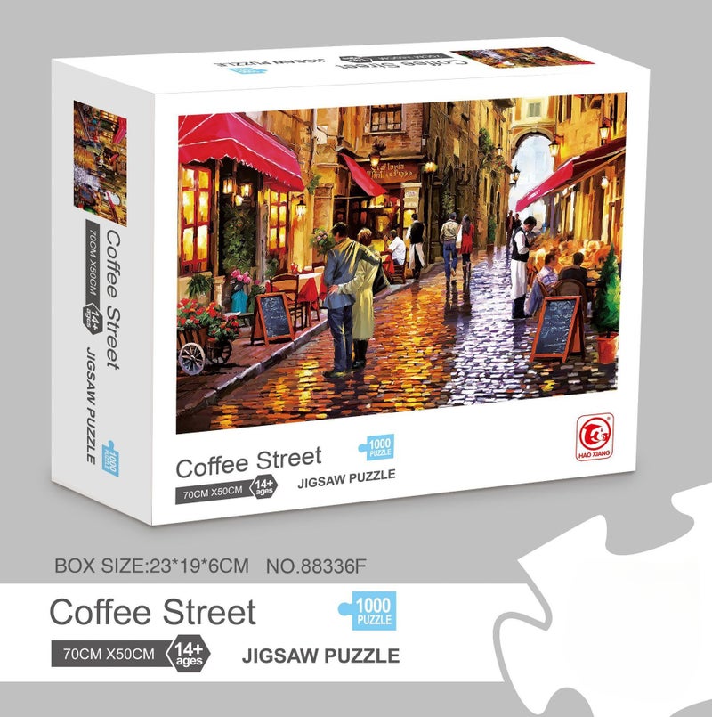 1000-Piece Paper Jigsaw Puzzle for Kids and Adults - Stress Relief Educational Toy, Challenging Puzzle Gift