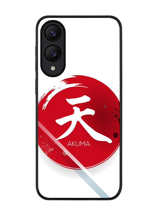 Stylizedd For Samsung Galaxy S25 Edge Case,Slim fit Camera Protection, Shockproof Thin Phone cover  - I Am Akuma