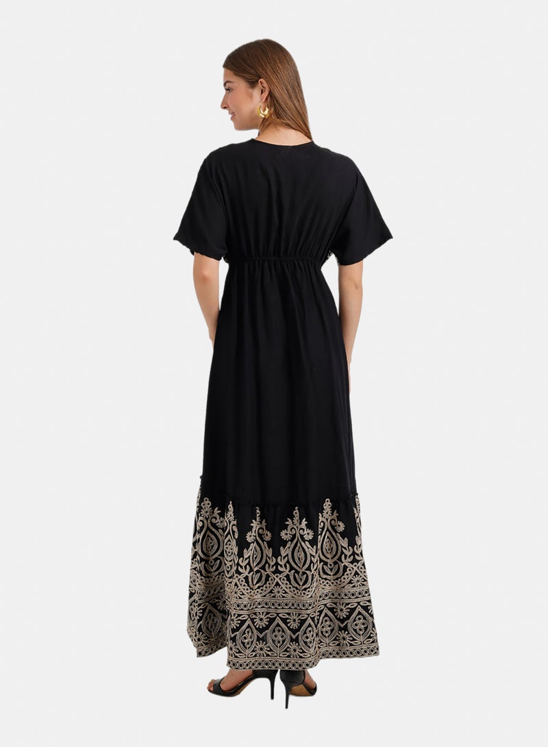 Carina Tassel-Tie Maxi Dress - Image 4