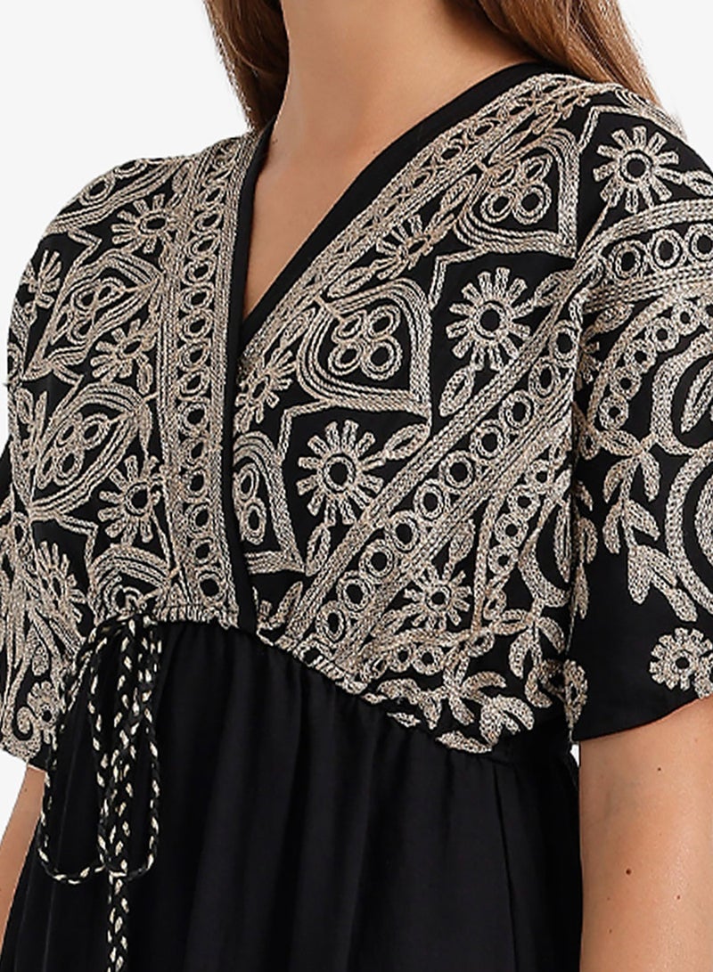 Carina Tassel-Tie Maxi Dress - Image 5