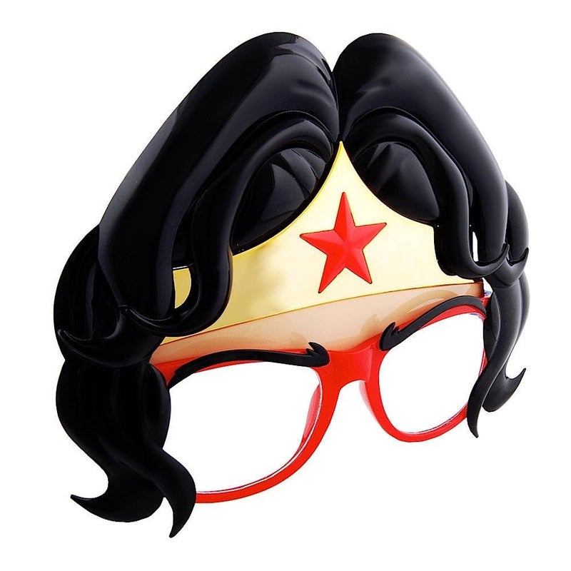 Sun-staches Wonder Woman Sunglasses | Superhero Mask Costume Accessory | UV400 | One Size Fits Most - Image 4