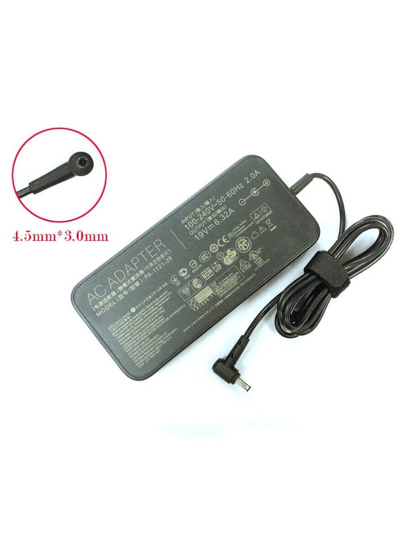 Max Power Asus 19V 6.32A charger 120w Ac adapter PA-1121-28 Compatible for ZenBook Pro UX501 UX501 4.5 * 3.0mm - Image 1
