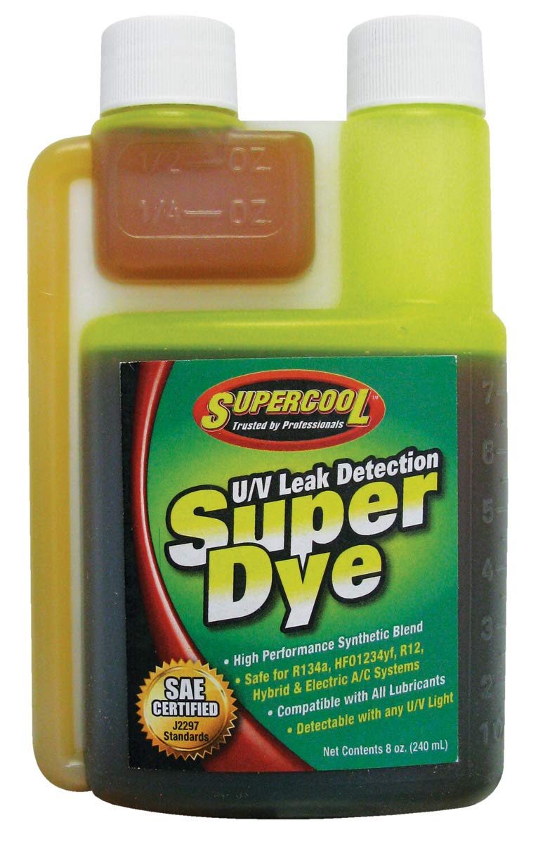 TSI Supercool TSI سوبر كول 22816 أصفر SAE معتمد صبغة سوبر، 8 أونصات (يعالج 32 مركبة - زجاجة قياس ذاتي) - Image 3