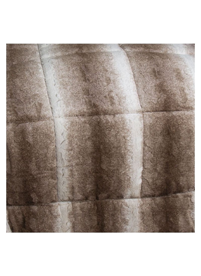 Family Bed quilt set Spanish fur 2 pieces size 160 x 240 cm model 690 from Family Bed  - Image 4