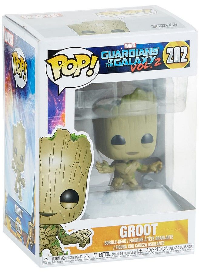 Funko Pop Movies: Guardians Of The Galaxy 2 Toddler Groot Toy Figure - Image 4