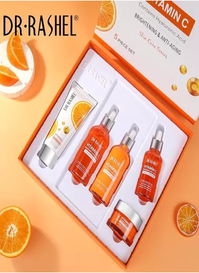 DR. RASHEL DR. RASHEL Vitamin C Skin Care Mask Set - 5-Piece Set For Glowing Skin  - Image 2