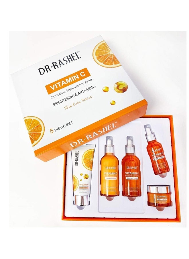 DR. RASHEL DR. RASHEL Vitamin C Skin Care Mask Set - 5-Piece Set For Glowing Skin  - Image 3