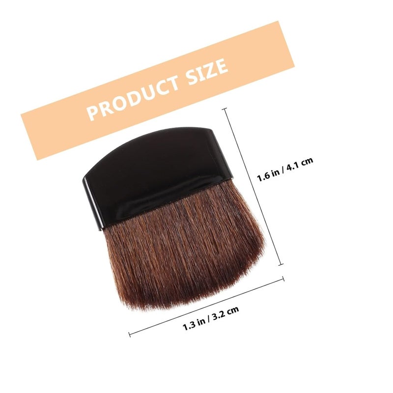 4Pcs Small Powder Blush Brush Set For Cheeks Nose Shadow And Highlighter - Image 2