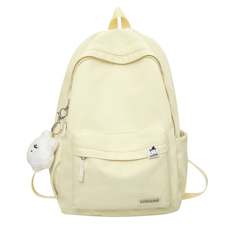 Fresh Sweet Girl Backpack Simple Campus Style School Bag - Image 1