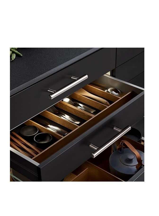 KNP KNP Stainless Steel T-Bar Cabinet Handle (25 CM) is a sleek and durable drawer pull designed to enhance the functionality and style of your kitchen cabinets, drawers, and furniture. - Image 2