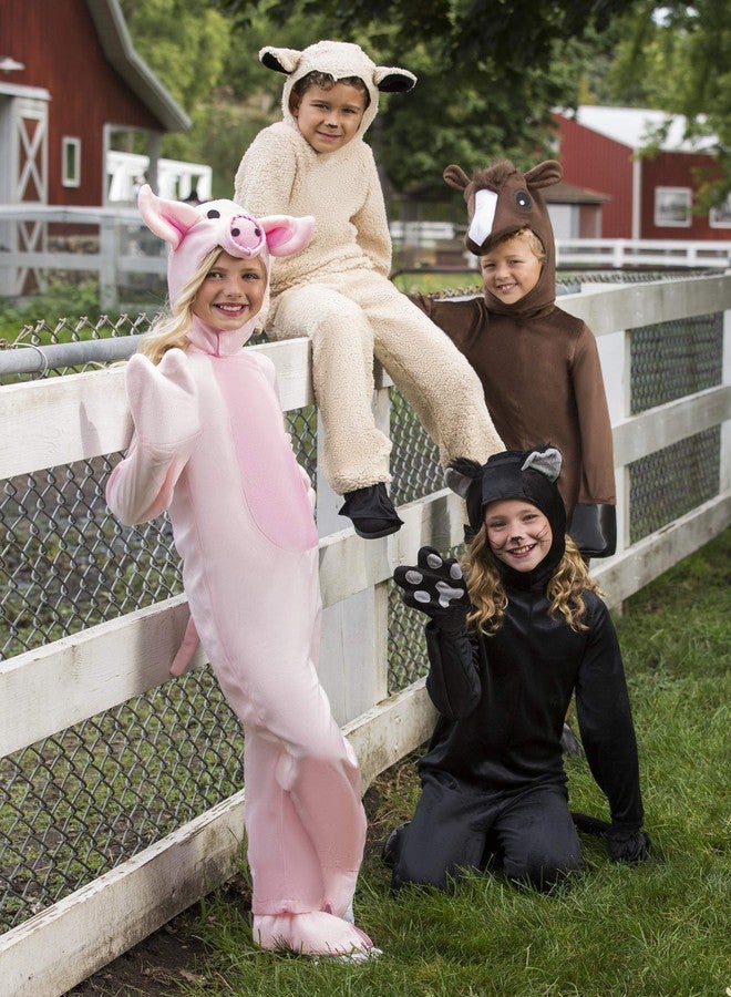 Fun Costumes Kids Horse Halloween Costume | Fun Horse Jumpsuit and Headpiece for Boys and Girls | Ideal for Dress-Up and Trick-or-Treating X-Small - Image 4