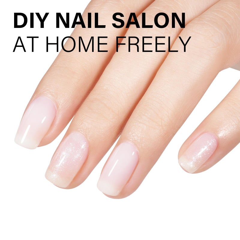 AILLSA Milky White Gel Nail Polish Nude Gel Polish Natural Color Translucent Jelly Gel Polish Soak Off U V Clear Coat Gel Neutral Nail Art French Manicure at Home 0.51 Fl Oz /GB07 - Image 2