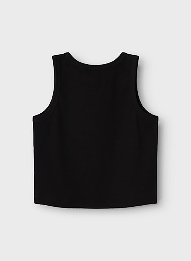 NAME IT Name It Kids Girls Nakal Sleeveless Short Top  - Image 2