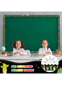 36 Ft Cactus Bulletin Board Border Classroom Scalloped Rolled Border Trim Black Board Cactus Spring Bulletin Board Decorations Boarders For Teachers School Office Home Wall Desk Locker Decor - pzsku/Z7E1FC637C1210F62AFBBZ/45/_/1693829706/ef9acf24-c4d7-489a-95cc-408007ce78c6