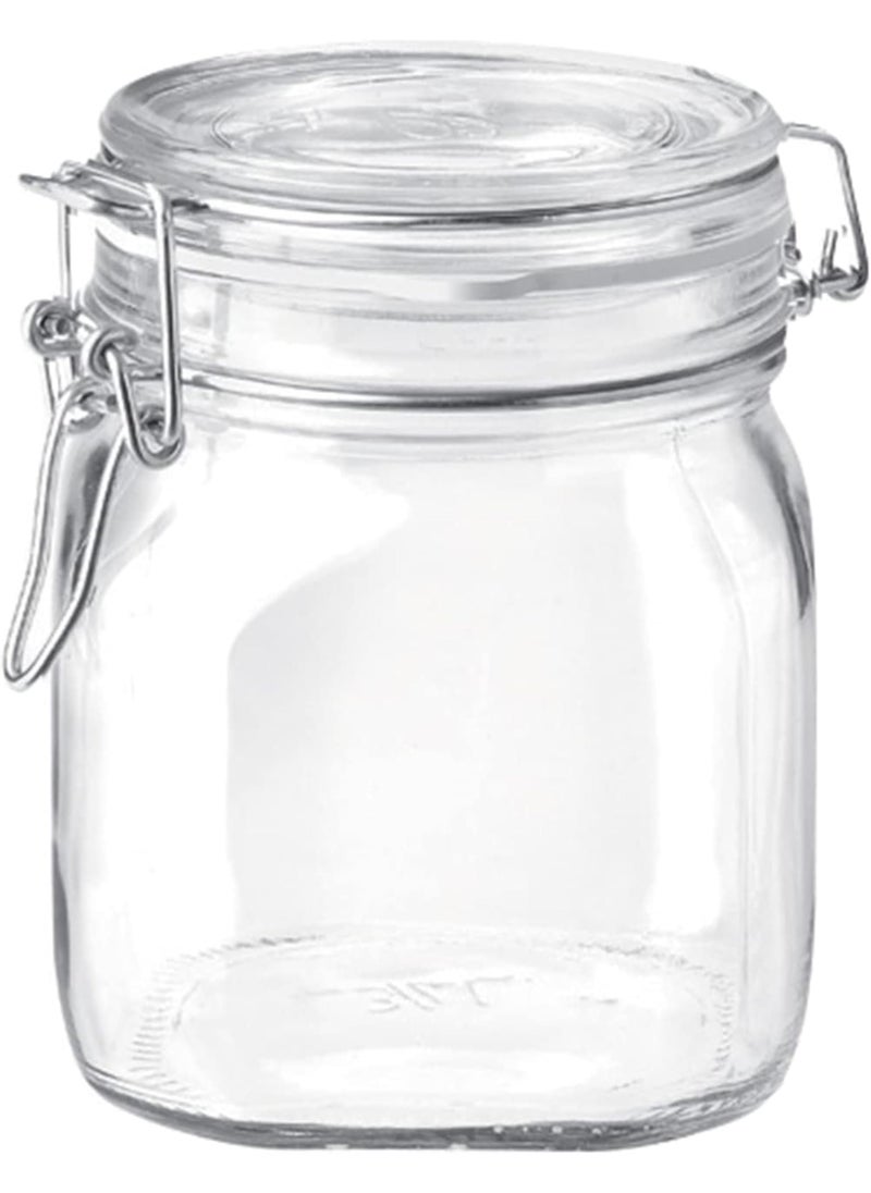 Bormioli Rocco Bormioli Rocco SYNCHKG009319 B0727PL21D Fido Glass Canning Jar Italian75 Clear 