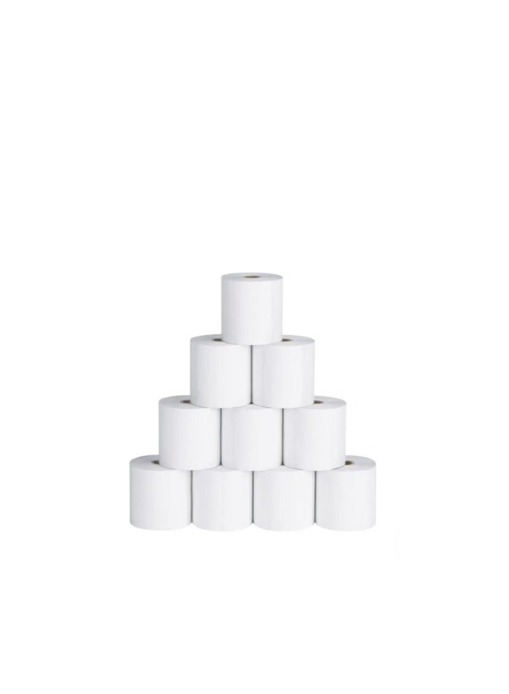 Terabyte 80 x 80 mm Premium Thermal Paper Till Receipt Roll for EPOS Printer, POS Terminal, Cash Register (10 Rolls Pack) - Image 2